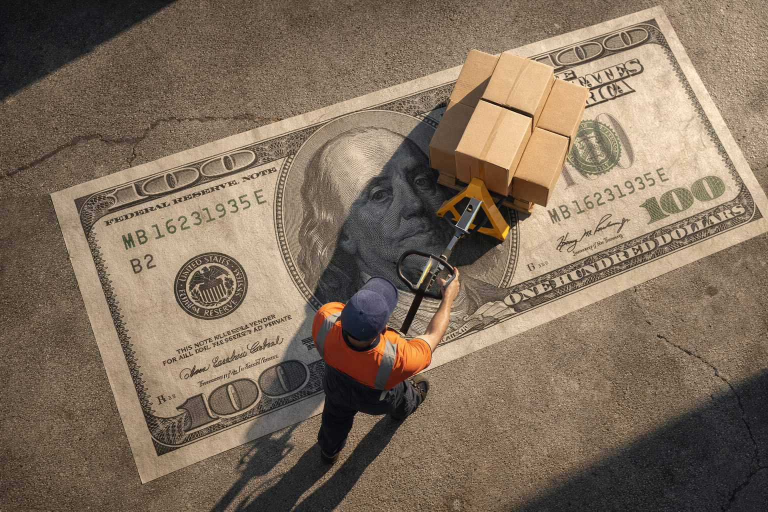 Прямо из США